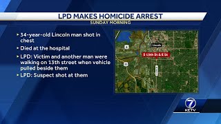 Lincoln Police Makes Homicide Arrest