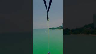 Parasailing at Monkey beach Penang | Alyas Travels #malaysia #penang #georgetown