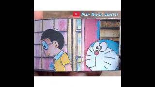 #shorts #short #doraemoncartoon Doraemon Cartoon Flipbook Shizuka and Nobita in Bathroom Flip Book