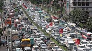 Traffic Jam of Dhaka City