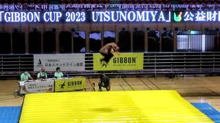 世界チャンピオンのスゴ技 中村陸人 #2【スラックライン】＠GIBBONCUP 2023 UTSUNOMIYA 準決勝戦 #slackline