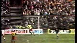 Tottenham v Watford  FA Cup semifinal 1986-87