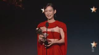 Best Supporting Actor \u0026 Actress in a Drama Series at the 2025 #CriticsChoiceAwards