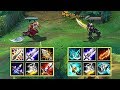 TRYNDAMERE vs MASTER YI FULL BUILD FIGHTS