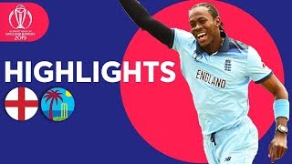 Root \u0026 Archer On Song | England vs West Indies - Match Highlights | ICC Cricket World Cup 2019