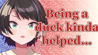 Subaru Gets Sponsorships Offers For Being a Duck [Hololive/ENG Sub]