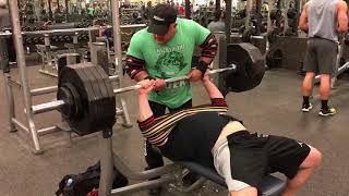 Kevin Clynes - 435 lb Bench Press - New PR