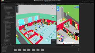 Outlets Rush 3D Idle Game Unity Source Code pocketfriendlycode