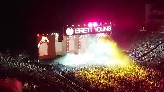 Brett Young Intro, includes 1 2 3 Mississippi. London C2C 02 Arena 2022