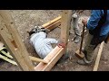 宮大工が職人技で教える初心者のための動画 real construction project assembly 3