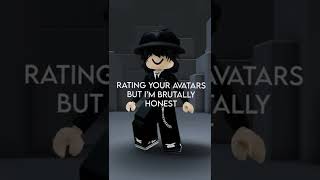 rating your avatars || part 1 || #fyp #viral #roblox #shorts || ib: @yourlocalaaron3746