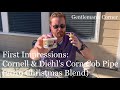 First Impressions: Cornell & Diehl Corn Cob Pipe Christmas Tobacco