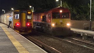 Northern 150 and DB cargo scrap train mess up! Why? 150214 and 21 scrap wagons 19:49 18/2/2025