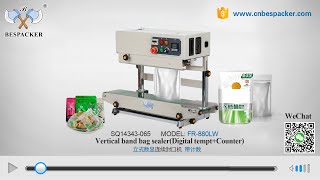 Bespacker FR-880LW auto bag sealing sealer digital tempt. controller with counter SQ14343-065