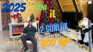 A FRAME EVDƏ 2 Gün | YENİ İL 2025 Vlog Nələr Etdik?! Yeni İl Şənliyimiz Yılbaşı Azerbaycan