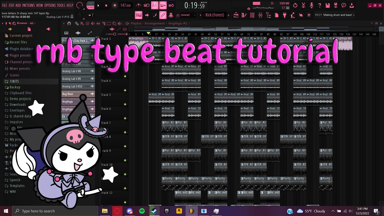How To Make Smooth Rnb Beats For Lawsy Bryson Tiller Snoh Aalegra Lil