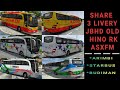 SHARE 3 LIVERY JBHD HINO RK ASXFM || Spesial Req🤙