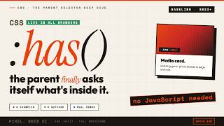 The CSS :has() Selector Just Changed JavaScript Forever