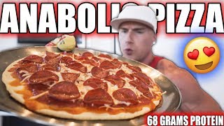 ANABOLIC DEEP DISH PIZZA | Low Calorie High Protein Bodybuilding Pizza Recipe