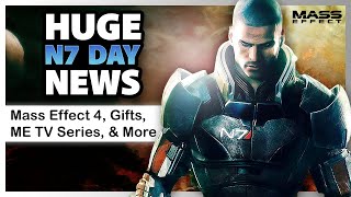 Mass Effect N7 Day News - ME4 development, Tv Show, Ingame Rewards, \u0026 More