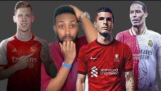 BREAKING van Dijk Waa #real Dani Ollmo #arsenal Pulisic #liverpool kulamada #premierleague #saka