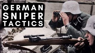 German Sniper TACTICS in WW2