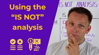 Is - Is Not analysis needs that Is Not side too!