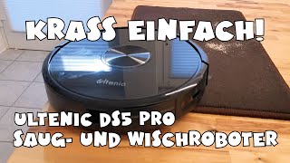 Smart Home: Ultenic D5s Pro Saugroboter mit Wischfunktion