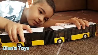 Toy MAN BUS unboxing Articulated Bus SIKU MAN BUS