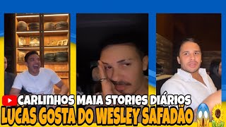 CARLINHOS MAIA DESCOBRIU QUE LUCAS É APAIXONADO POR WESLEY SAFADÃO 😱😱