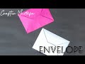 HOW TO MAKE PAPER ENVOLOPE | ENVOLOPE | CRAFTER MUSTAFA | #diy #origami #papercraft