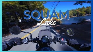 Riding Squam Lake, NH on a Rebel 1100!