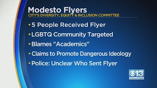 Modesto Equity Commission facing controversy after flyers sent out asking people to denounce them