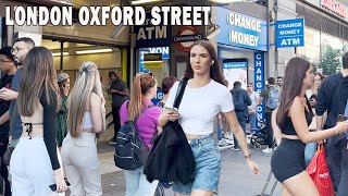 Central London Walk | Oxford street -July 2022 | London Walking Tour [4K HDR]