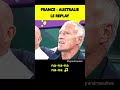 ⚽ france australie les hymnes🎵