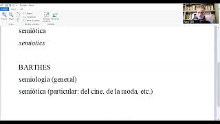 Semiología y semiótica