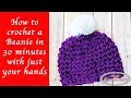 How to crochet a Beanie in 30 minutes with just your hands How to crochet a Beanie in 30 minutes with just your hands