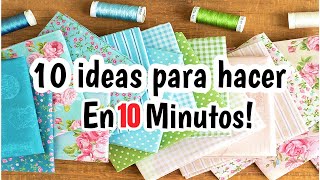 10 IDEAS INCREÍBLES PARA HACER EN 10 MINUTOS | FÁCIL Y RAPIDO !