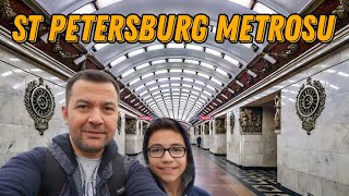 Rusya St Petersburg Metrosu ve Rus Metro Müzesi