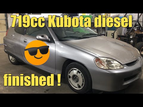 S3 E44. The diesel powered Honda Insight is finished. electrical system done.