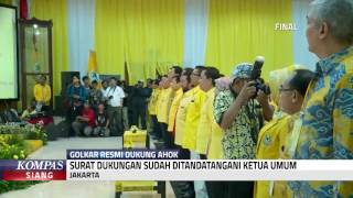 Golkar Resmi Dukung Ahok