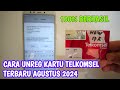 Cara Unreg Kartu Telkomsel | Cara Hapus Data Registrasi Telkomsel 2024