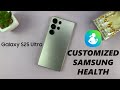 How To Enable / Disable Customized Samsung Health On Samsung Galaxy S25/S25 Ultra