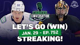 Let's go [win] streaking | Canucks Conversation Live