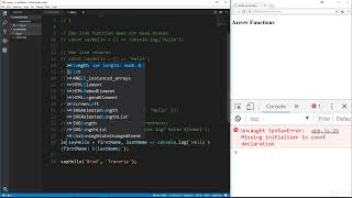 Asynchronous JavaScript 13 - Arrow Functions