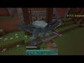 return to arkcraft trying to dino proof my house in minecraft