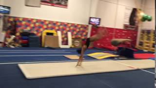 Kaylen Morgan - Everest Gymnastics - Floor Training 2017