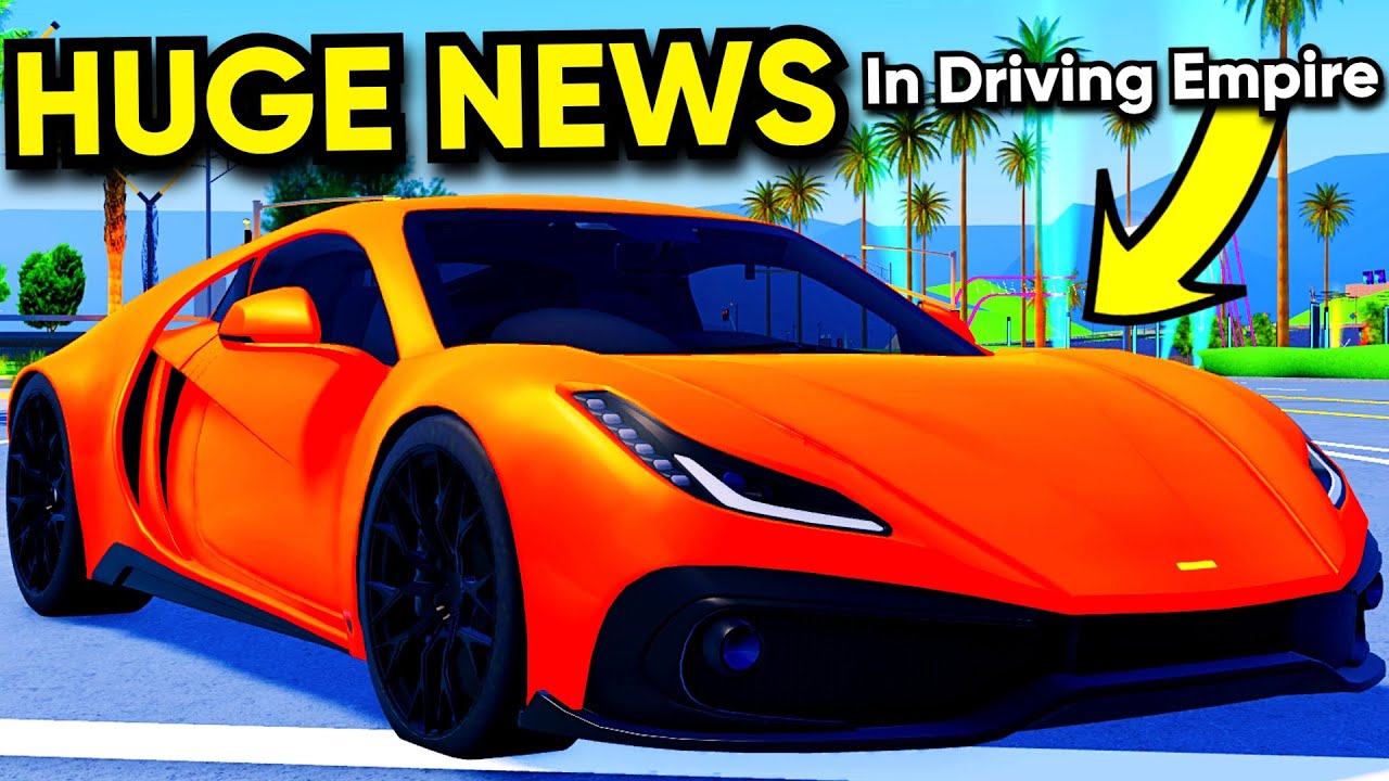 Huge News For Driving Empire Youtube