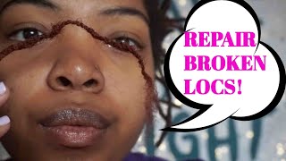 REPAIRING BROKEN LOCS WITH HUMAN HAIR