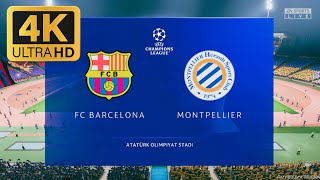 FIFA 23 - FC BARCELONA VS MONTRELLIER - UEFA CHAMPIONS LEAGUE FINAL